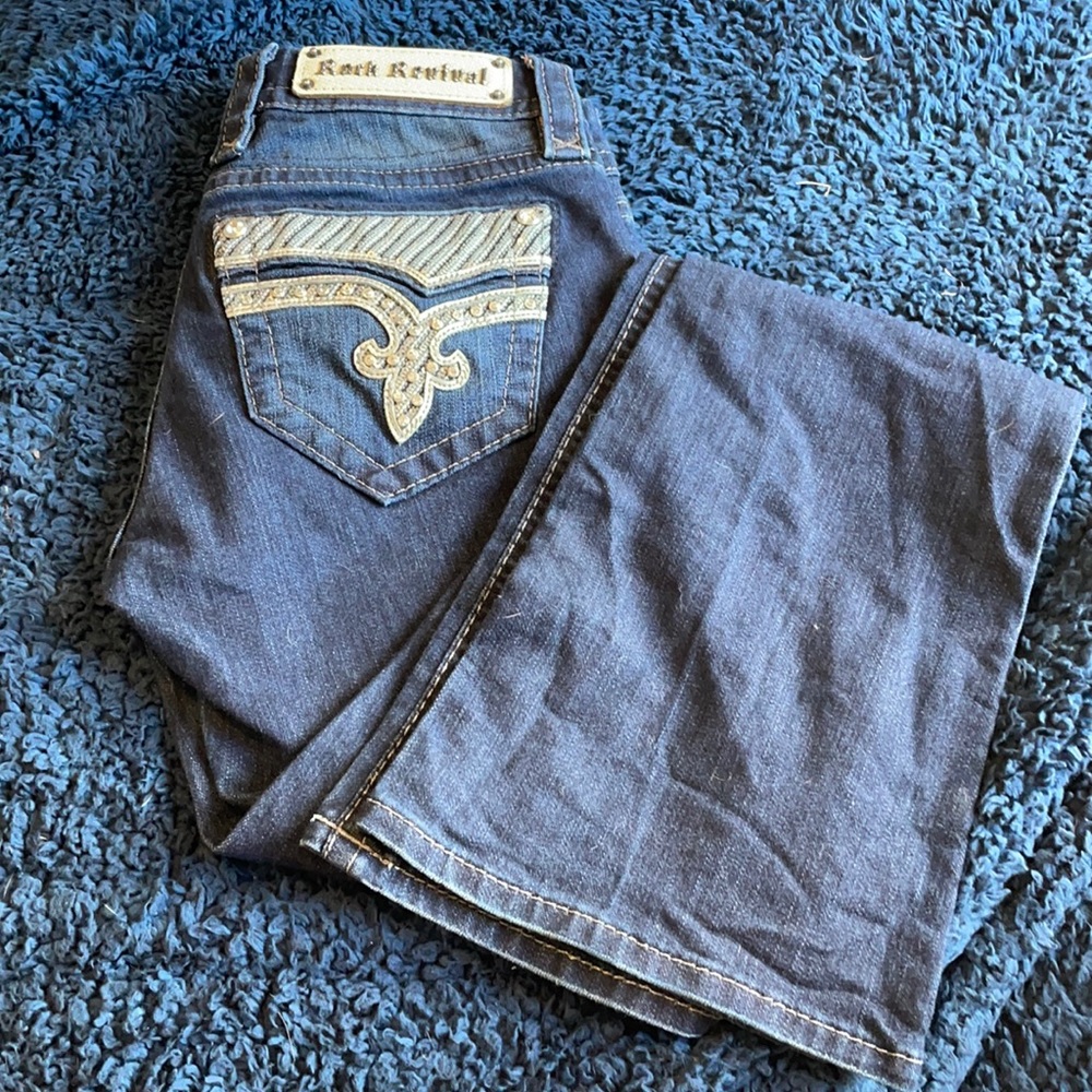Dark Blue Size 26 Rock Revivals